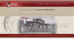 Desktop Screenshot of anciensdebeaubois.com